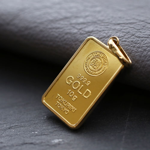 楽天市場】新登場 NEW!!【徳力本店】純金(K24 999.9)ほど良いサイズの