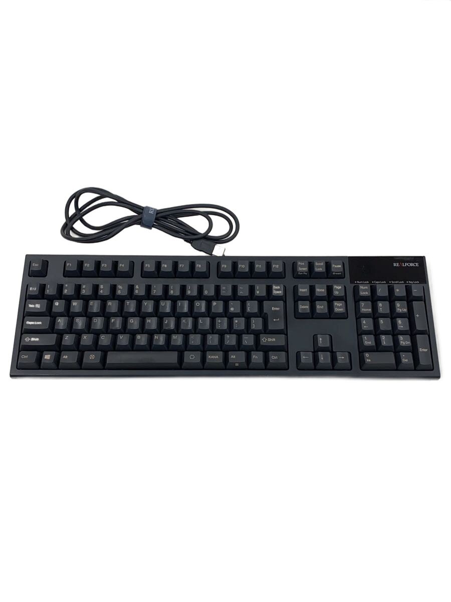 楽天市場】東プレ r2-jp4-bk(ブラック) realforce 有線キーボード 日本
