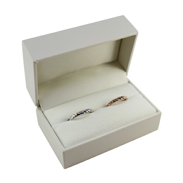 楽天市場】ペアリングケース 結婚指輪入れ【ホワイト】白 箱 記念