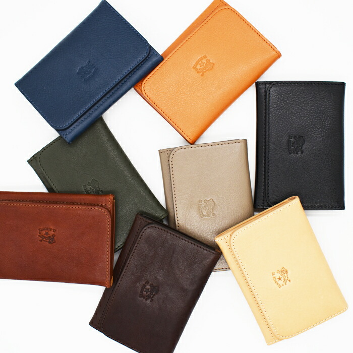 楽天市場】IL BISONTE イルビゾンテ 名刺入れ カードケース SCC121 全9