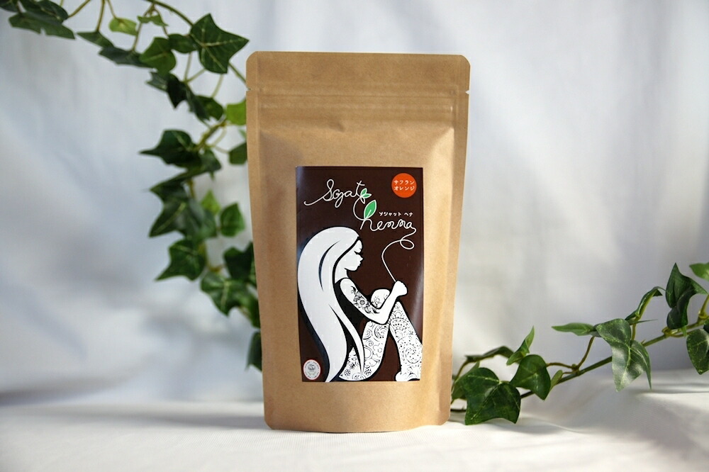 楽天市場】ソジャット ヘナ サフランオレンジ（100%ナチュラル