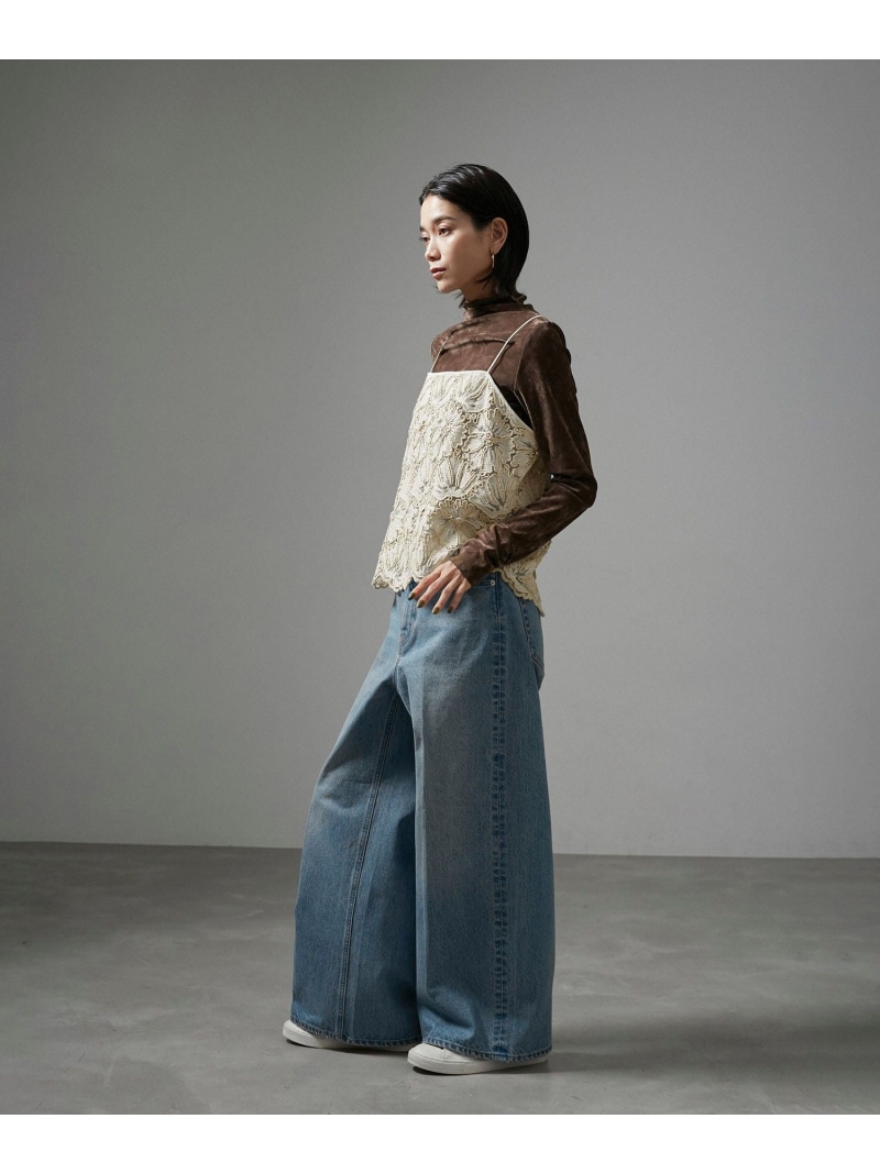 楽天市場】【SALE／40%OFF】レースフラワーキャミソール SALON adam et