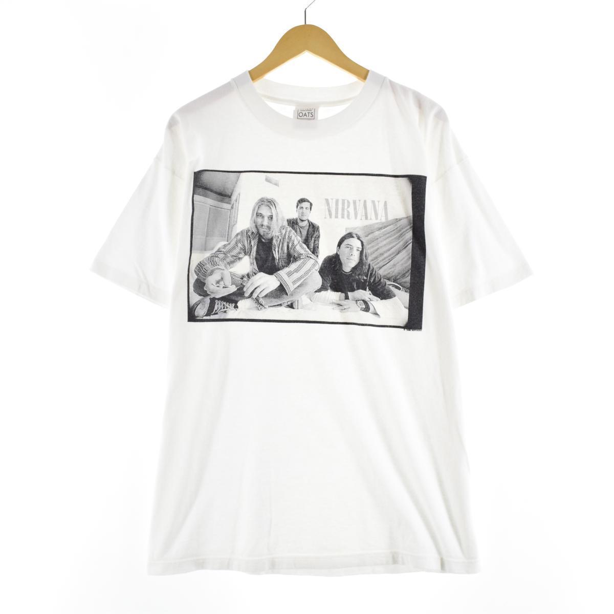 楽天市場】90年代 WILD OATS NIRVANA ニルヴァーナ バンドTシャツ USA