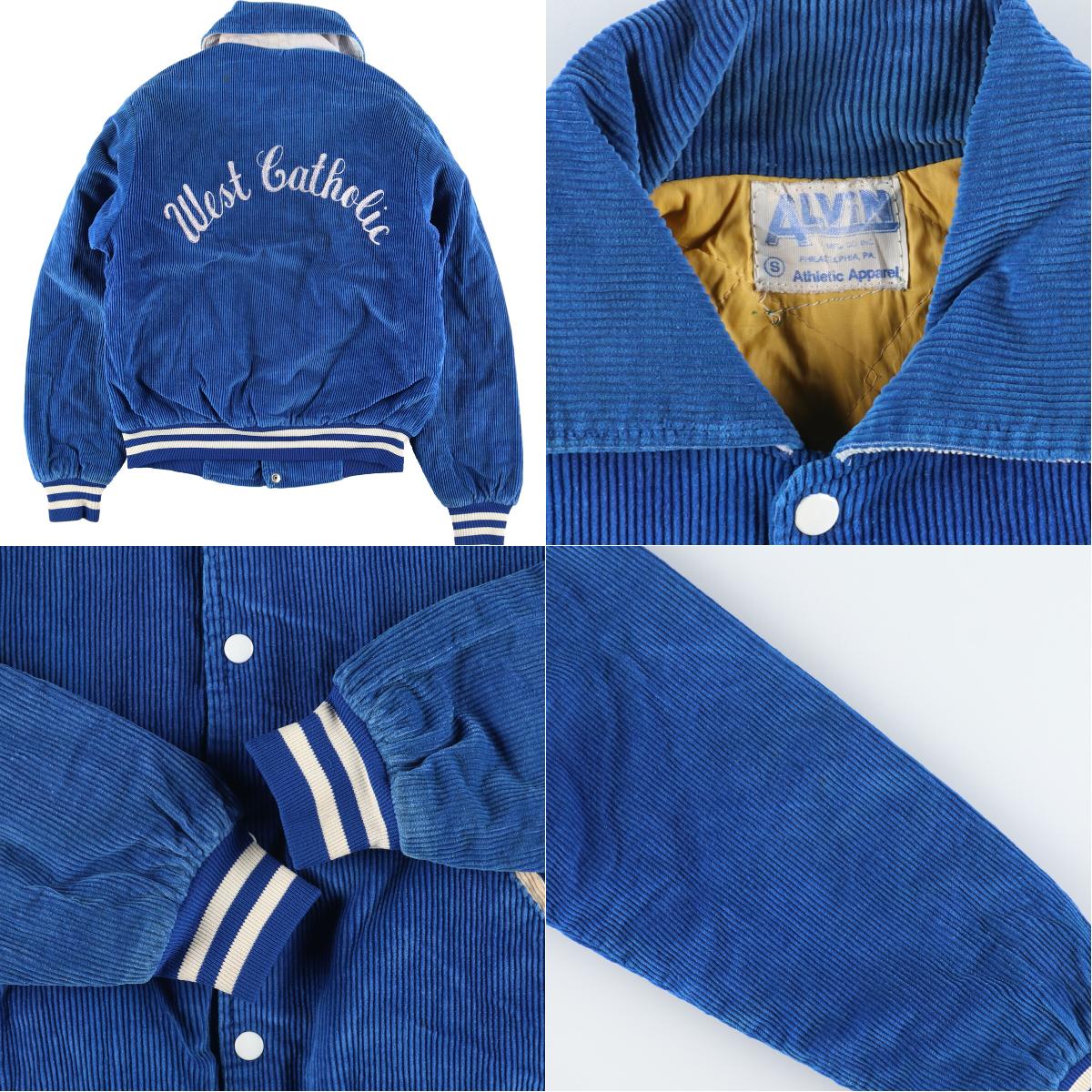 楽天市場】古着 80年代 ALVIN コーデュロイスタジャン アワード