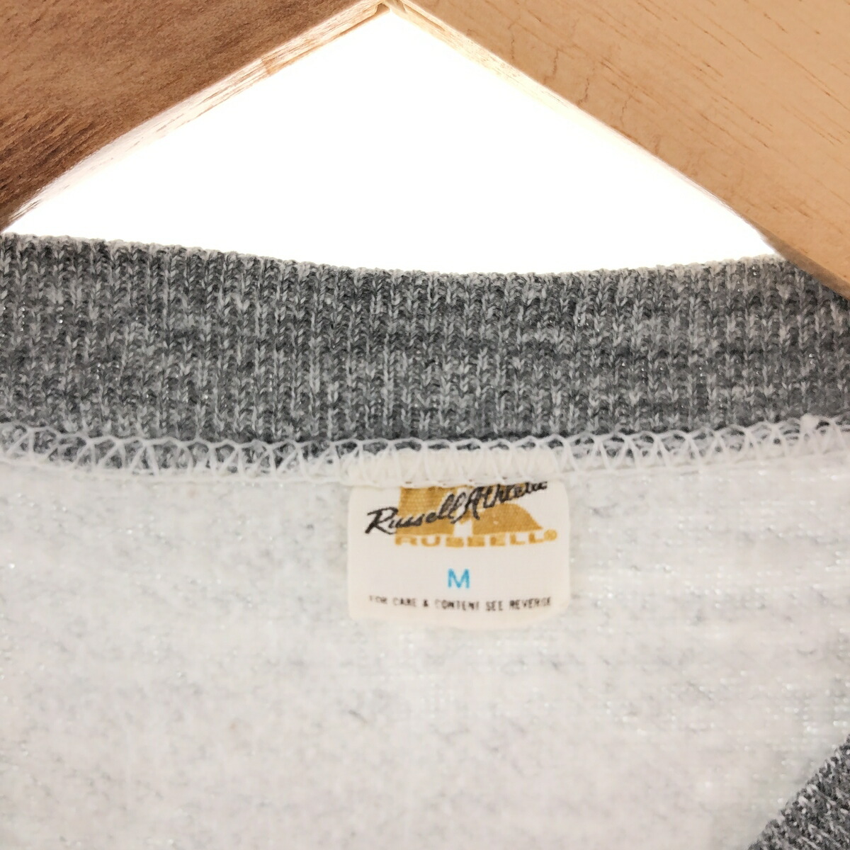 楽天市場】古着 70年代 ラッセル Russell 金タグ 無地 ブランク