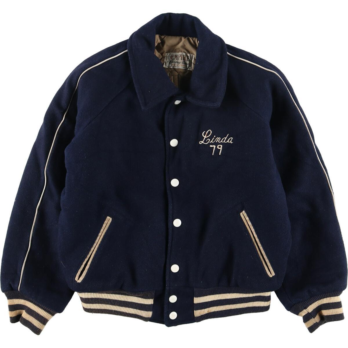 楽天市場】古着 70年代 エンパイア EMPIRE ウールスタジャン アワード