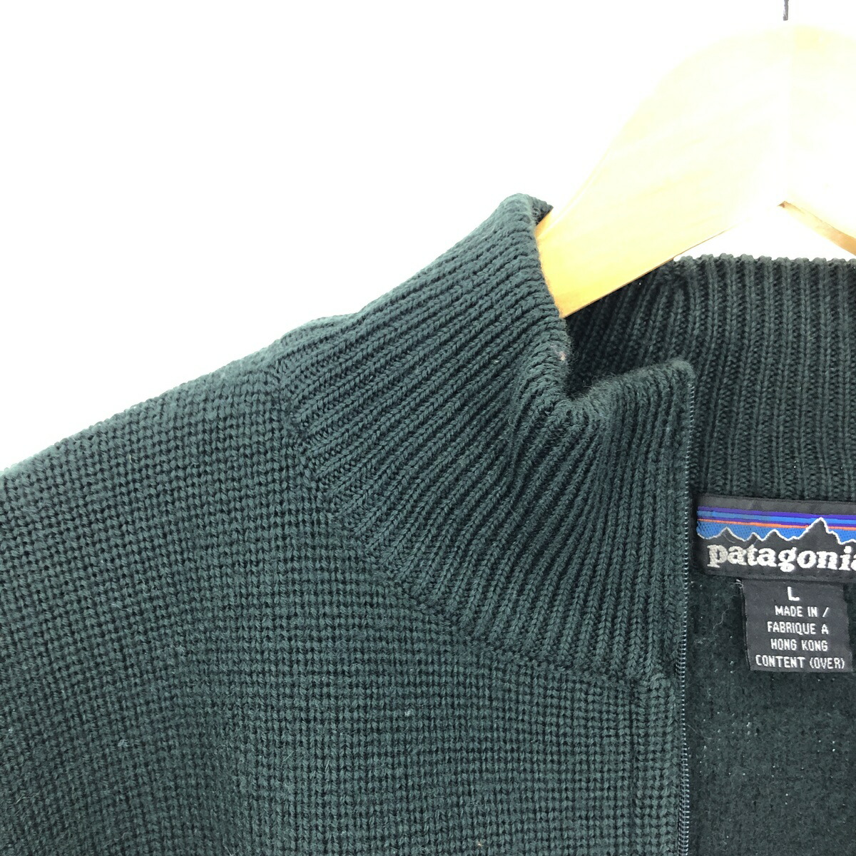 楽天市場】古着 90'S パタゴニア Patagonia ウールニットハーフジップ