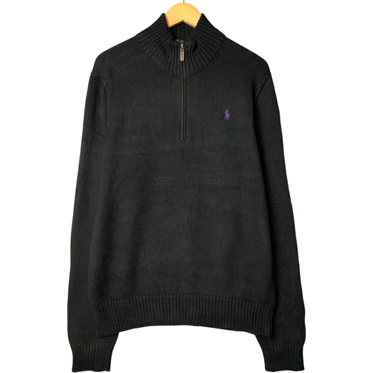 楽天市場】ポロ ラルフローレン コットン ハーフジップセーターの通販