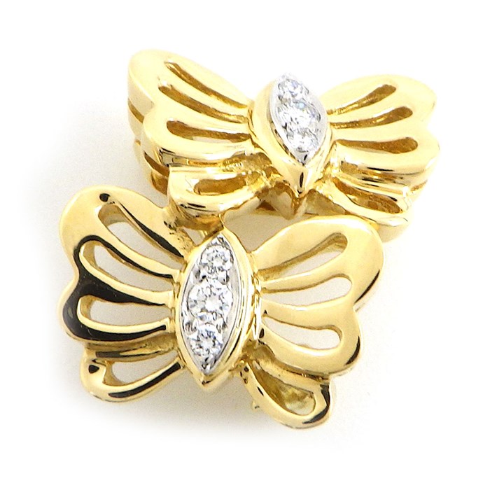 楽天市場】ティファニー Tiffany & Co. ブローチ 蝶 バタフライ 2