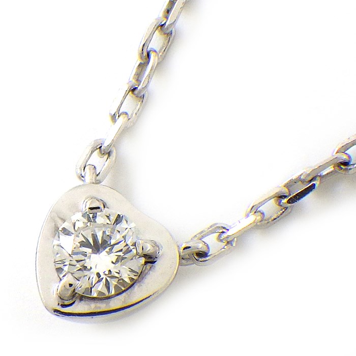 楽天市場】カルティエ Cartier ネックレス ダムール ハート ディアマン