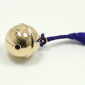 楽天市場】18金 キーホルダー すず 大すず 根付 K18 鈴 携帯ストラップ