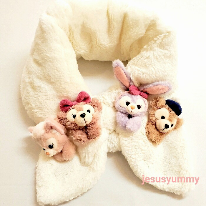 楽天市場】マフラー ダッフィー＆フレンズのウィンター・トゥインク