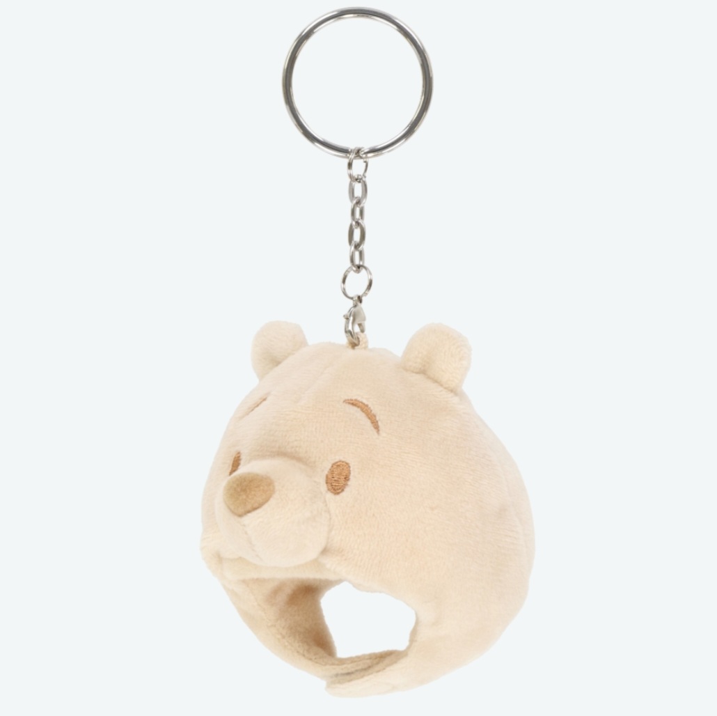 楽天市場】プーさん キーチェーン ベージュ ファンキャップ デザイン