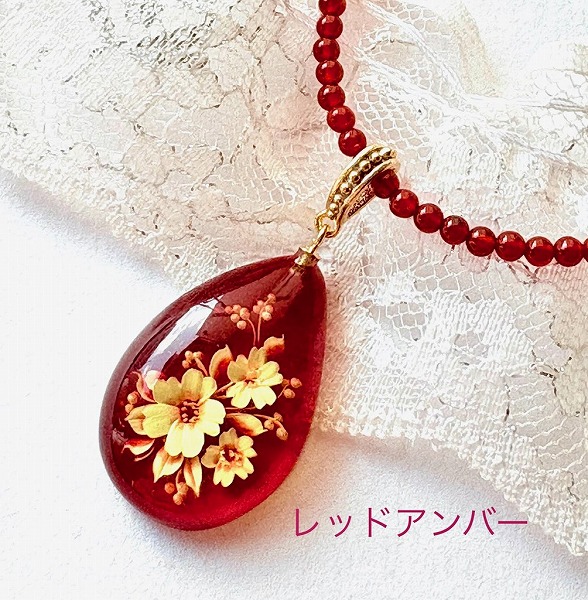 楽天市場】【還暦祝い 女性】【琥珀 ネックレス】インタリオ 赤琥珀