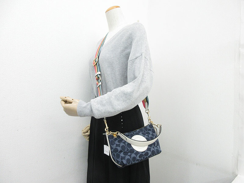 楽天市場】COACH(コーチ) シグネチャー 2WAY/ハンドバッグ/ロング