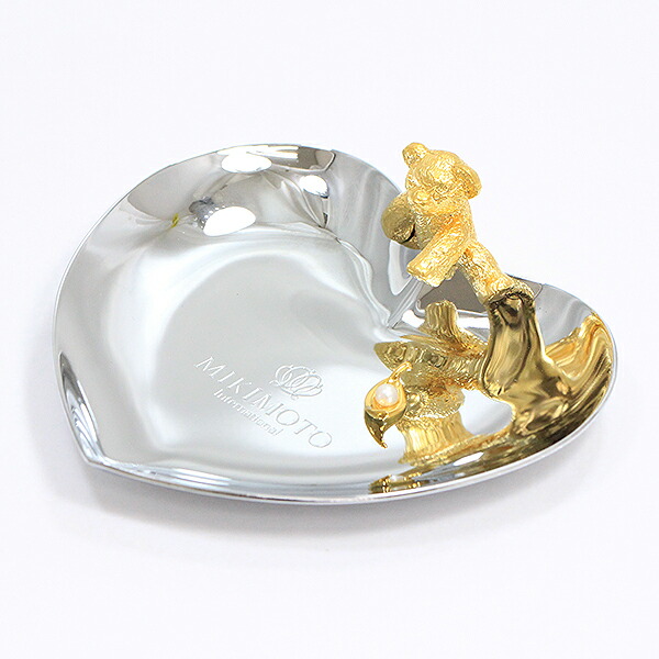 楽天市場】MIKIMOTO(ミキモト) ジュエリートレー ハート クマ 【中古