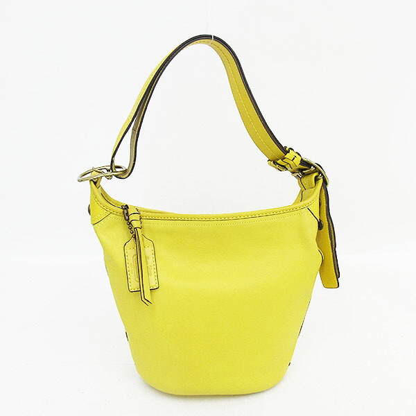 楽天市場】COACH(コーチ) ショルダーバッグ 11422 黄色 レザー