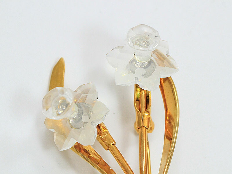 楽天市場】SWAROVSKI(スワロフスキー) ブローチ 花 フラワー
