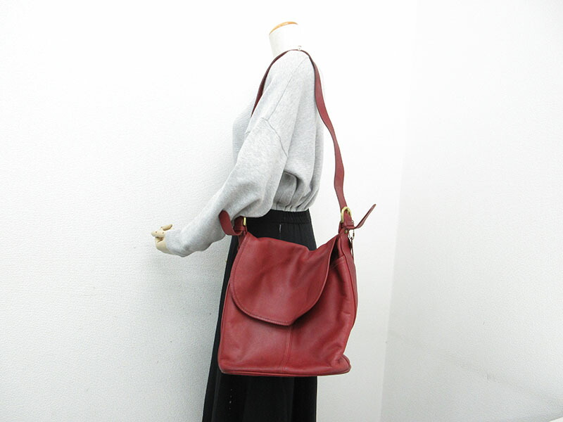 楽天市場】COACH(コーチ) オールド ショルダーバッグ 4115 ボルドー