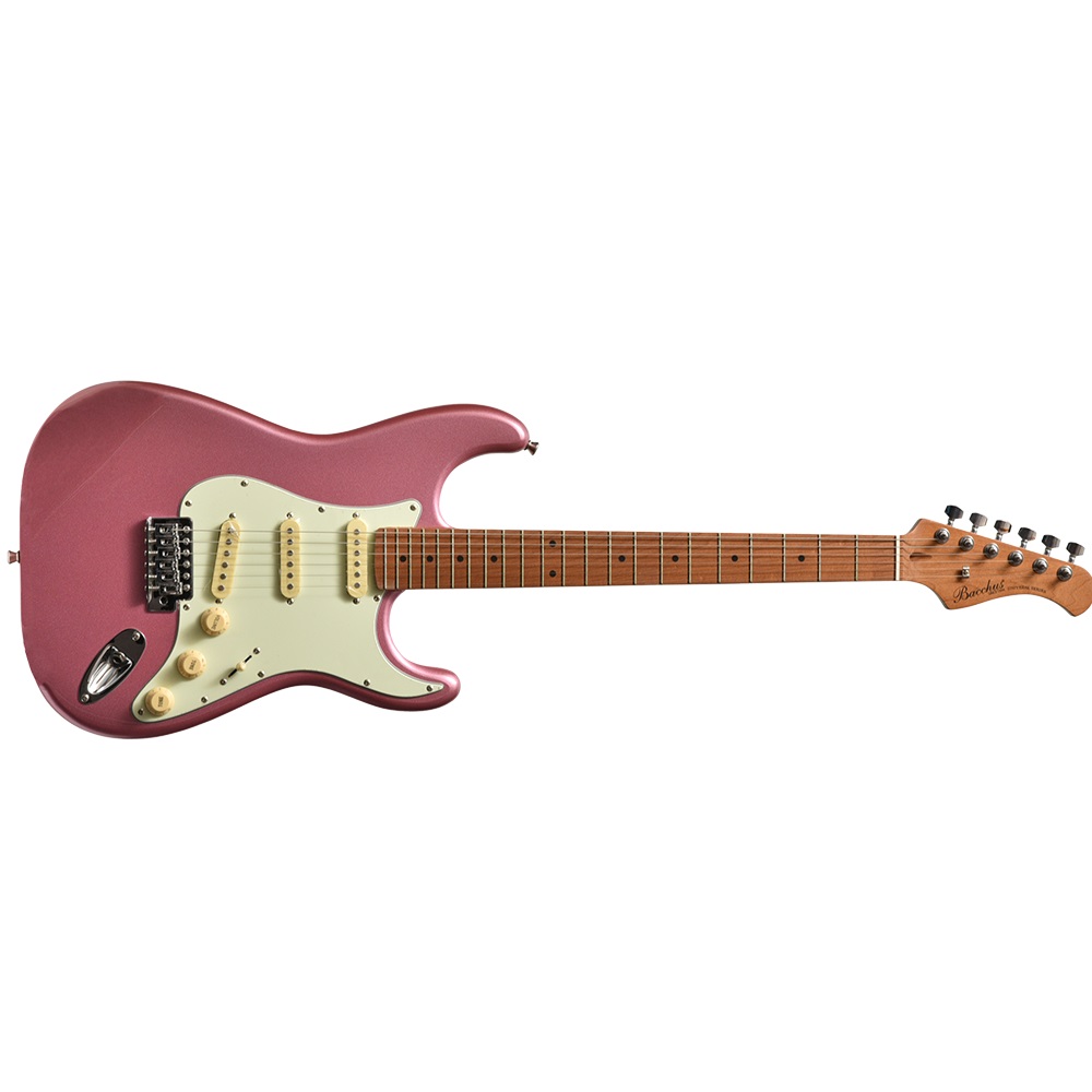 楽天市場】Bacchus BST-1-RSM/M ストラト バッカス 3TS,BLK,CAR,DLPB