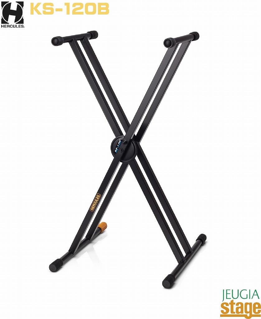 楽天市場】HERCULES ハーキュレス キーボードスタンド KS410Bの通販