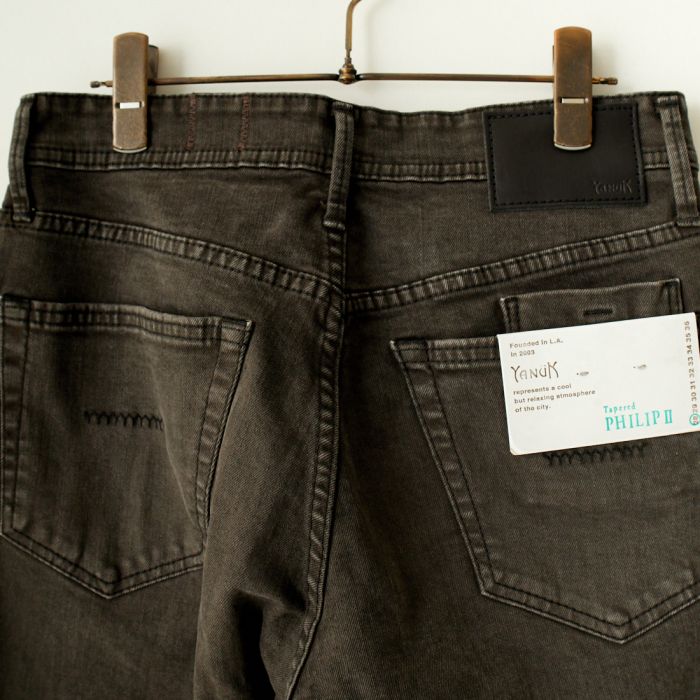 楽天市場】【送料無料】 YANUK ヤヌーク テーパードデニム PHILIP2
