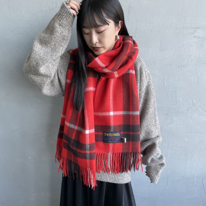 楽天市場】【送料無料】 TWEED MILL ツィードミル 大判ストール 70-190