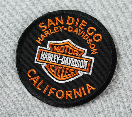 楽天市場】ハーレーダビッドソン HARLEY-DAVIDSON ワッペン アイロン