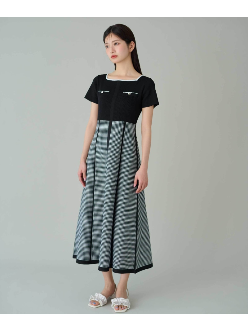 楽天市場】【SALE／30%OFF】ジャガードニットフレアワンピース JILL by