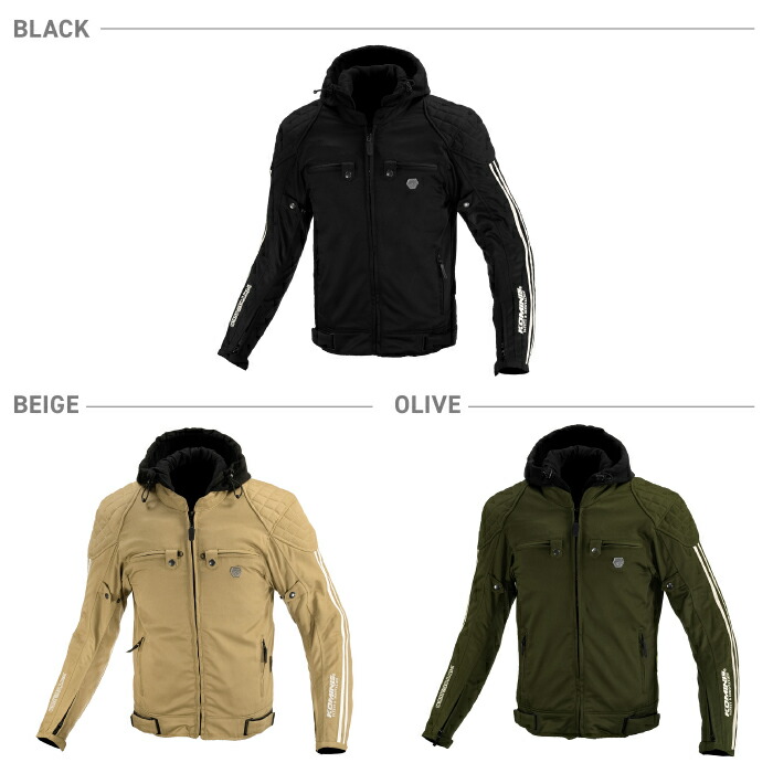 楽天市場】コミネ ジャケット JK-6144 プロテクトウインターパーカ