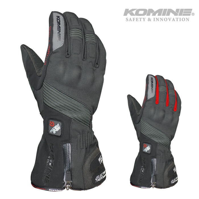 楽天市場】【電源別売り】電熱グローブ コミネ GK-804 エレクトリック