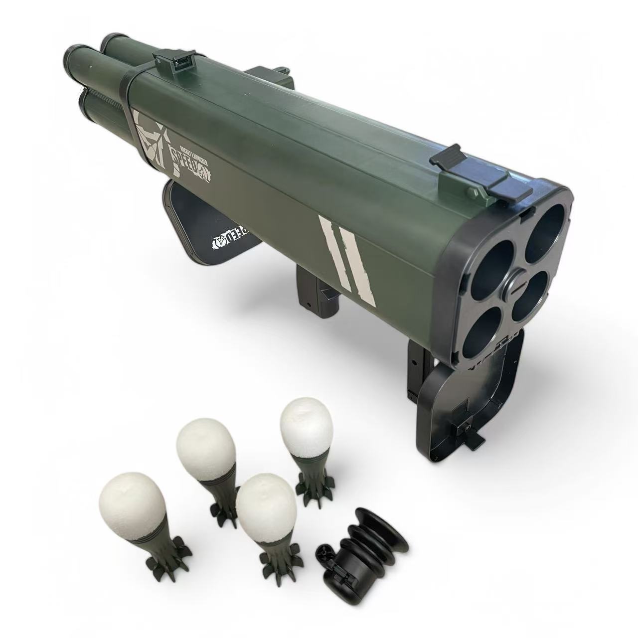 楽天市場】M202 ロケットランチャー 4連式スポンジランチャー RPG