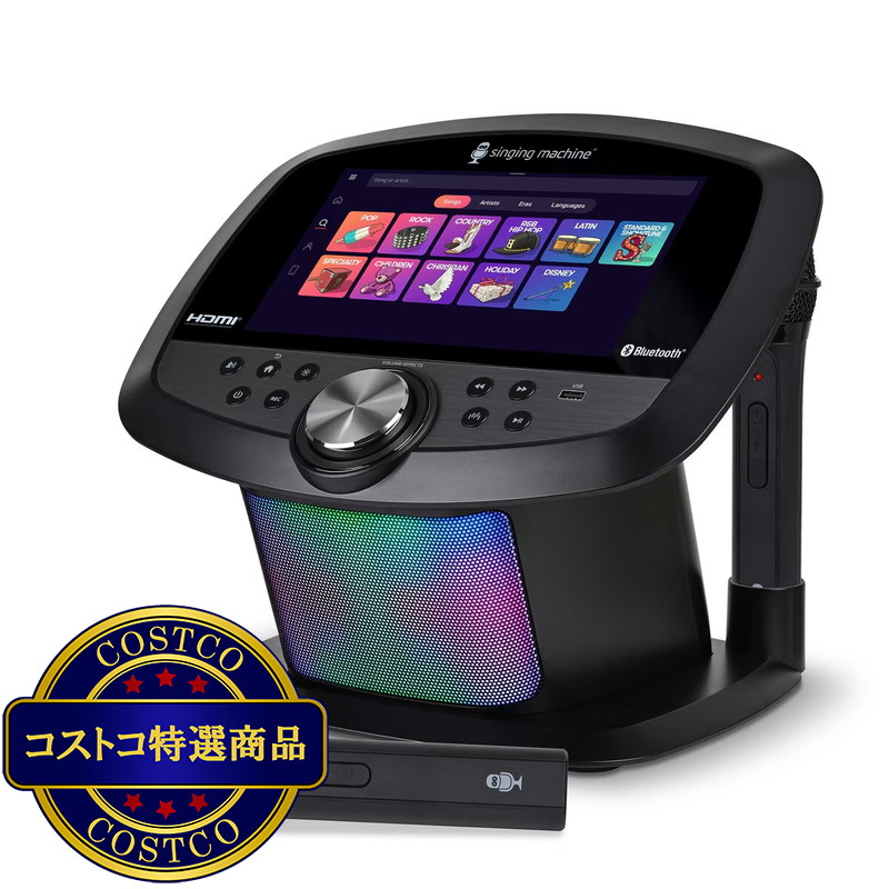楽天市場】送料無料！(コストコ) Singing Machine Wi-Fi カラオケ
