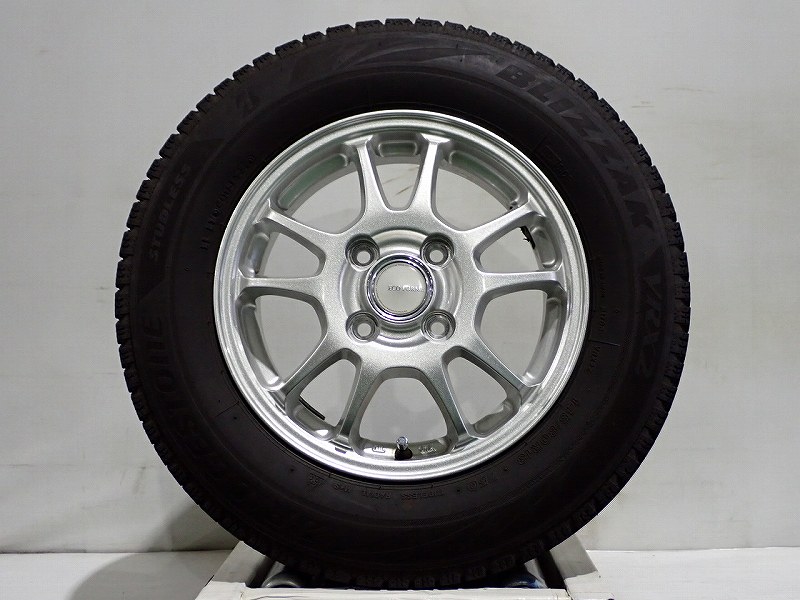 楽天市場】145／80r13 スタッドレス アルミホイールセット4本（車用品