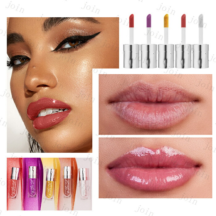 楽天市場】リップグロス (cs487) 日本国内当日発送 5color リップ