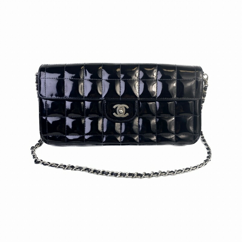 楽天市場】CHANEL シャネル チョコバー エナメル／パテントレザー