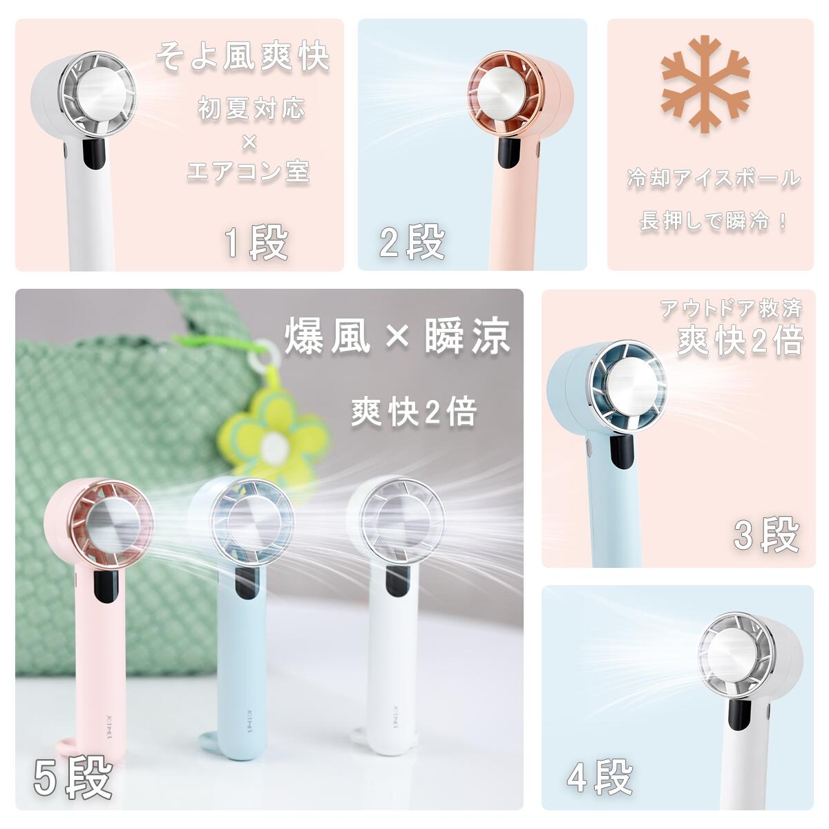 楽天市場】【期間限定！5,980→2,990円】冷却プレート ハンディファン