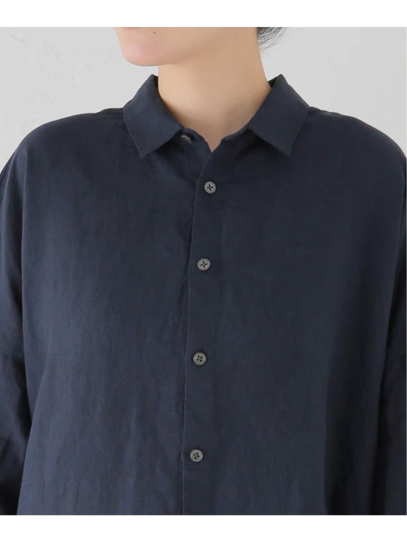 楽天市場】【SALE／30%OFF】40リネン チュニックシャツ journal