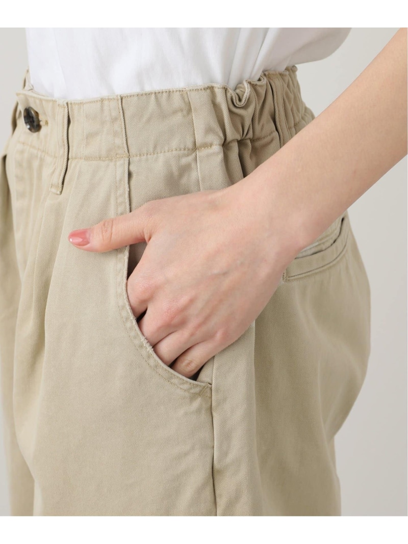 楽天市場】チノ タックテーパーパンツ journal standard luxe