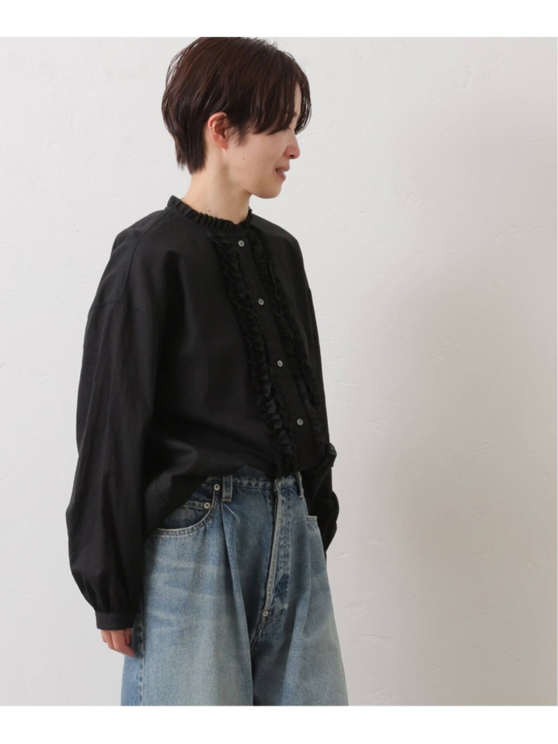 楽天市場】《追加》CLワッシャー フリルブラウス journal standard