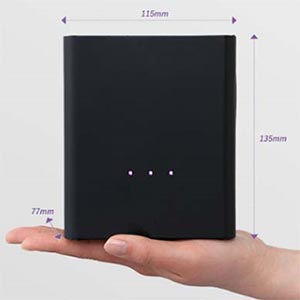 楽天市場】【日本製】ポータブル水素吸入器 ラブリエエラン（ブラック