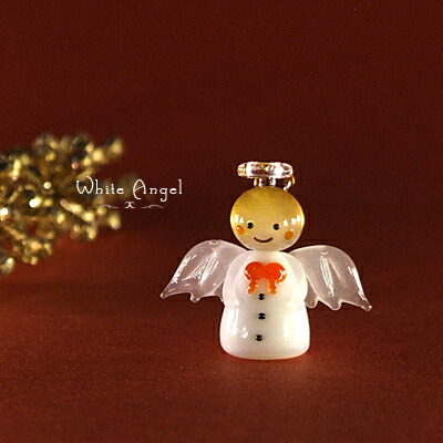 楽天市場】＜ガラス細工 クリスマス 天使 エンジェル クリスマス雑貨