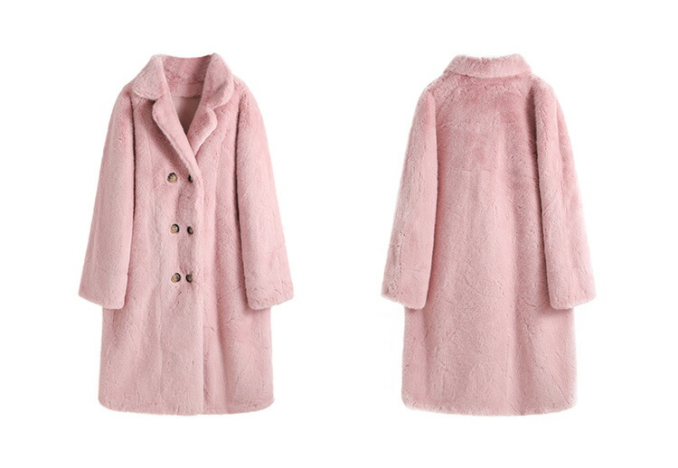 楽天市場】【ラスト1】【再入荷なし】フェイクファーコート 全3色 襟