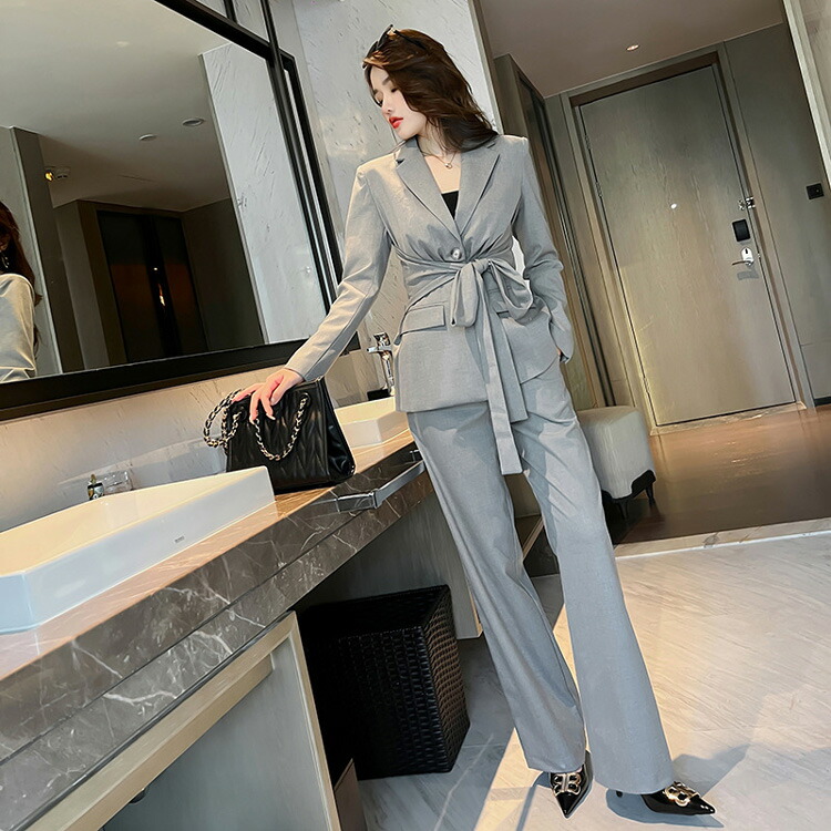 楽天市場】スーツ セットアップ ジャケット スラックス 上下セット