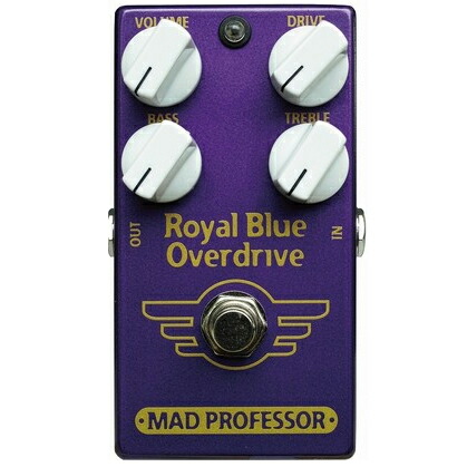 楽天市場】Mad Professor ROYAL BLUE OVERDRIVE FAC FACTORY PEDALS