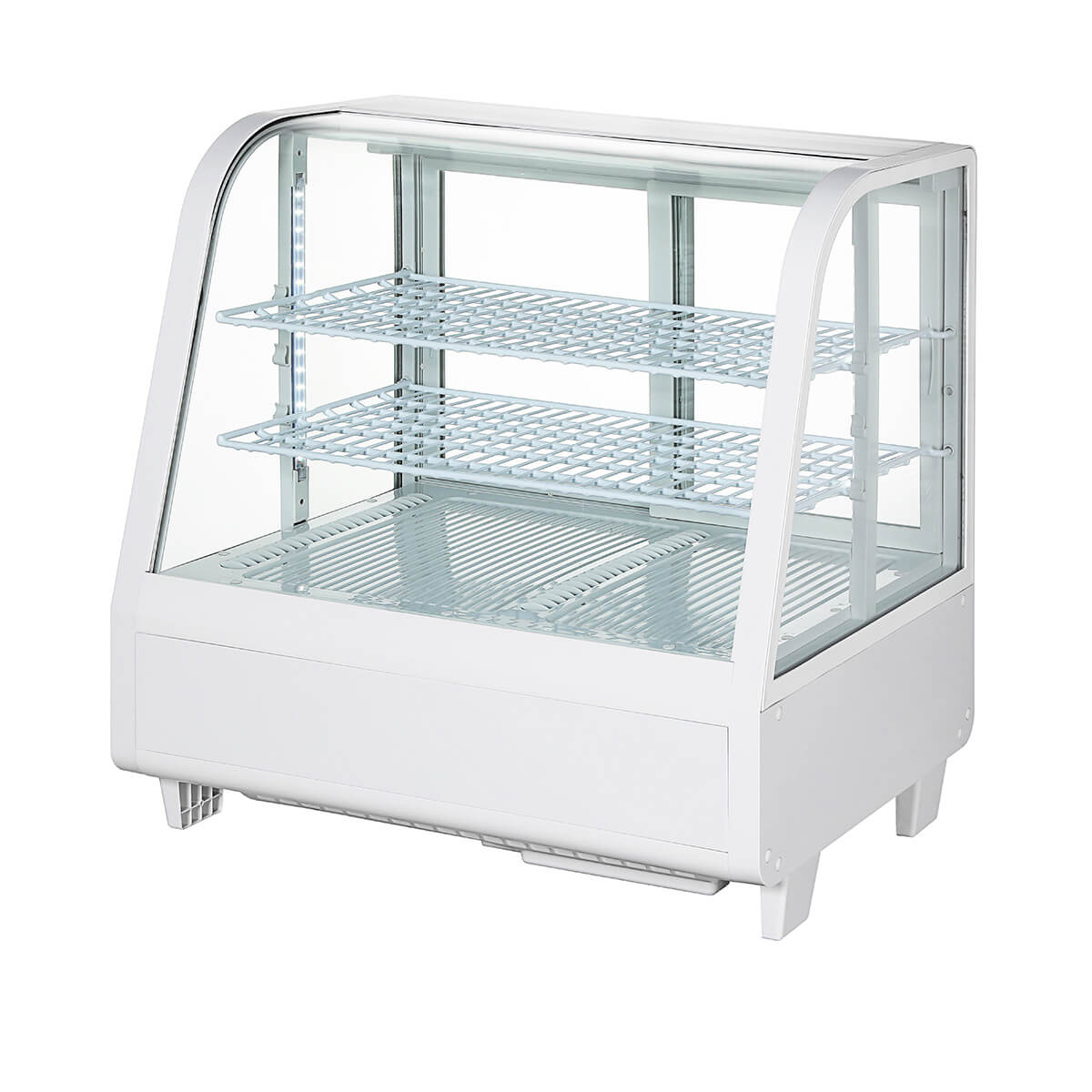 楽天市場】【春分セール！】 100L 卓上冷蔵ショーケース 対面 白 HJR