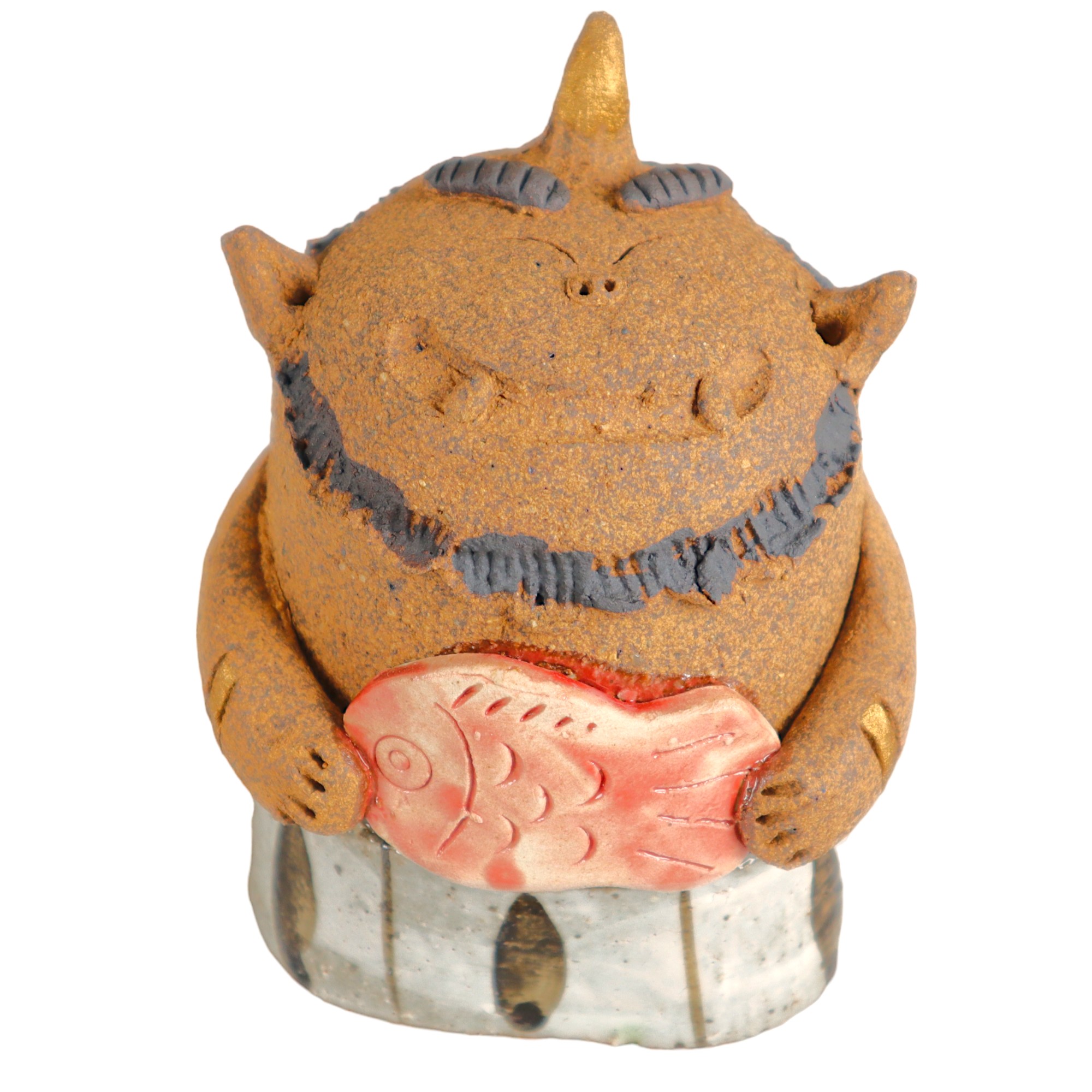 楽天市場】節分 鬼 ペア 笑う門には福来たる 人形師の手造り置物 伊藤