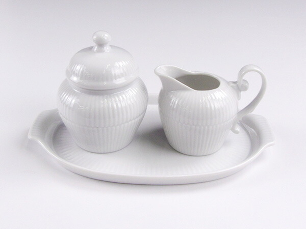楽天市場】【Royal Blanche】 シュガーポット＆ミルクピッチャー 3点