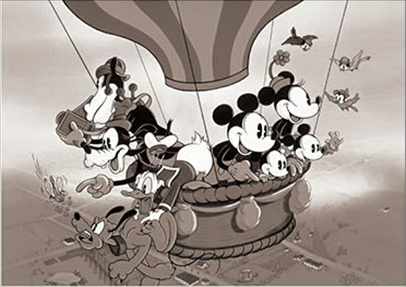 楽天市場】108ピースジグソーパズル ミッキーマウス 気球に乗って