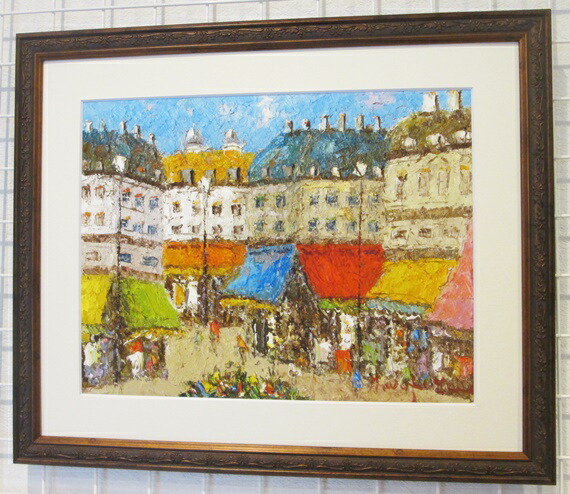 楽天市場】☆絵のある暮らしオリジナル商品☆「パリの街角」渡部ひでき